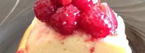 японский чизкейк с ягодным соусом. Шаг 11