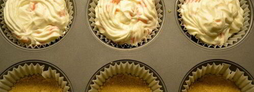 закусочные мини-чизкейки со слабосоленой семгой. Шаг 10