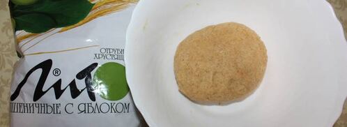 десерт хворост под снегом. Шаг 10