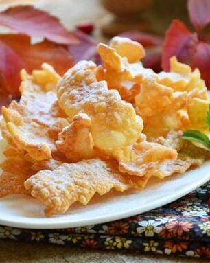 Домашний хворост к чаю