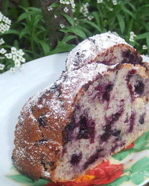 Черничный кекс