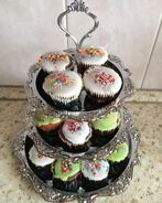 Капкейк с глазурью