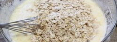 кекс из овсяных хлопьев. Шаг 6