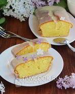 Кекс на сметане и маргарине