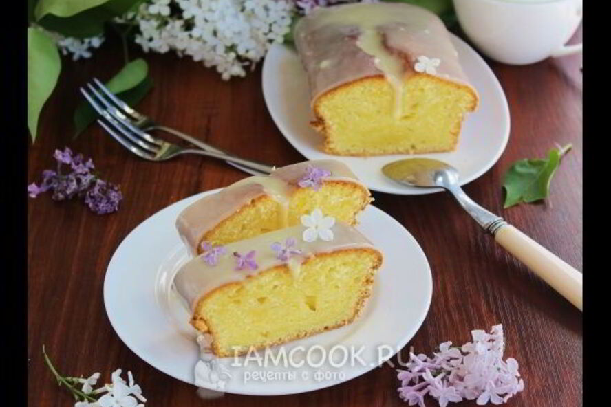 Рецепт кекса на сметане и маргарине