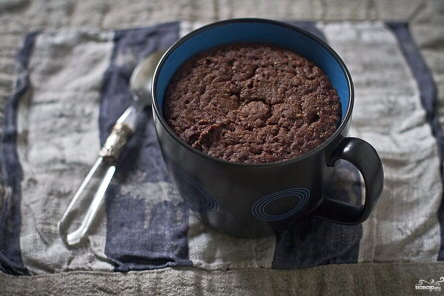 Рецепт кекса в кружке