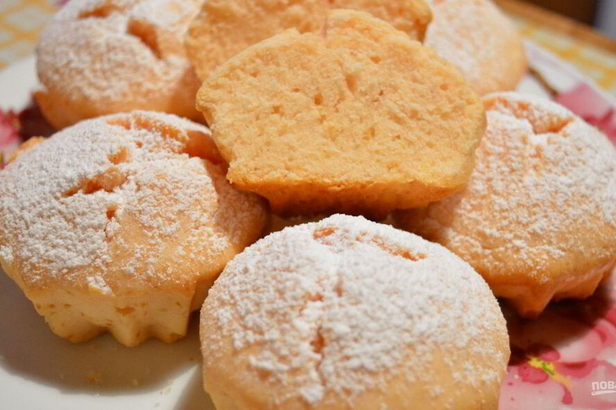 Рецепт кексов на сухом киселе за 30 минут