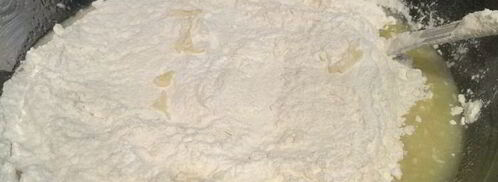 кексы с малиной и миндалем. Шаг 3