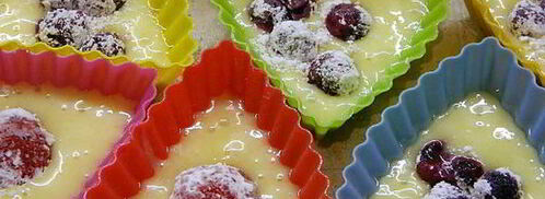 кексы с ягодами. Шаг 8