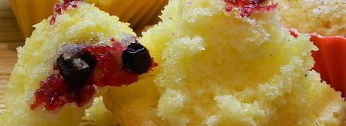 кексы с ягодами. Шаг 10