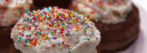 кексы шоколадный плен да банановый крем. Шаг 5