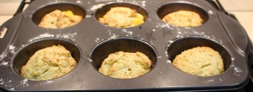 кексы творожные с апельсином. Шаг 8