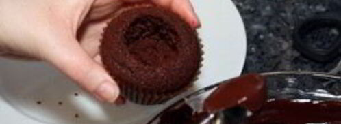 малиновые капкейки. Шаг 5