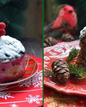 Рождественский английский кекс