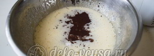 шоколадные капкейки с кремом. Шаг 5