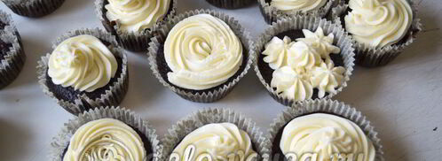 шоколадные капкейки с кремом. Шаг 11