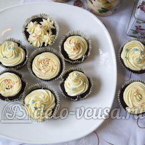 Шоколадные капкейки