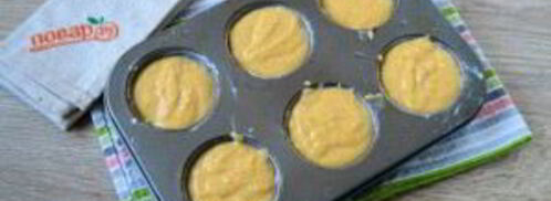 тыквенно-кукурузные кексики. Шаг 5
