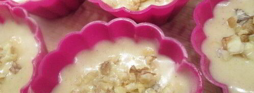 тыквенные кексы с корицей и орехами. Шаг 4