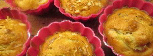 тыквенные кексы с корицей и орехами. Шаг 5