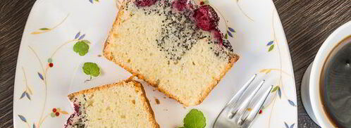 вишнево-маковый кекс. Шаг 14