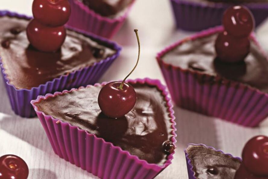 Рецепт вишнева-шоколадных кексы