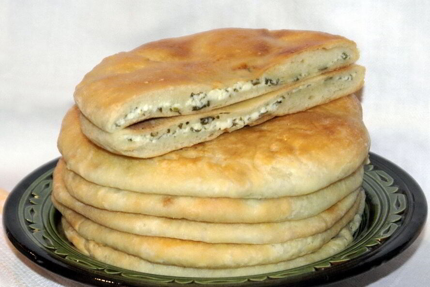 Рецепт хачапури из домашнего слоеного теста