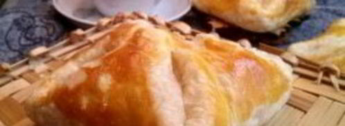 хачапури из готового слоеного теста. Шаг 9