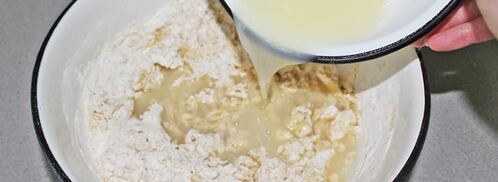 хачапури из слоеного теста с сыром в духовке. Шаг 5