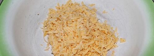 хачапури из слоеного теста с сыром в духовке. Шаг 7