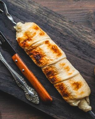 Хачапури на шампуре