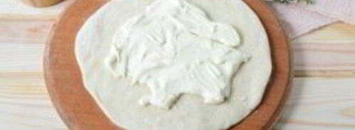 хачапури с сыром и персиками. Шаг 8