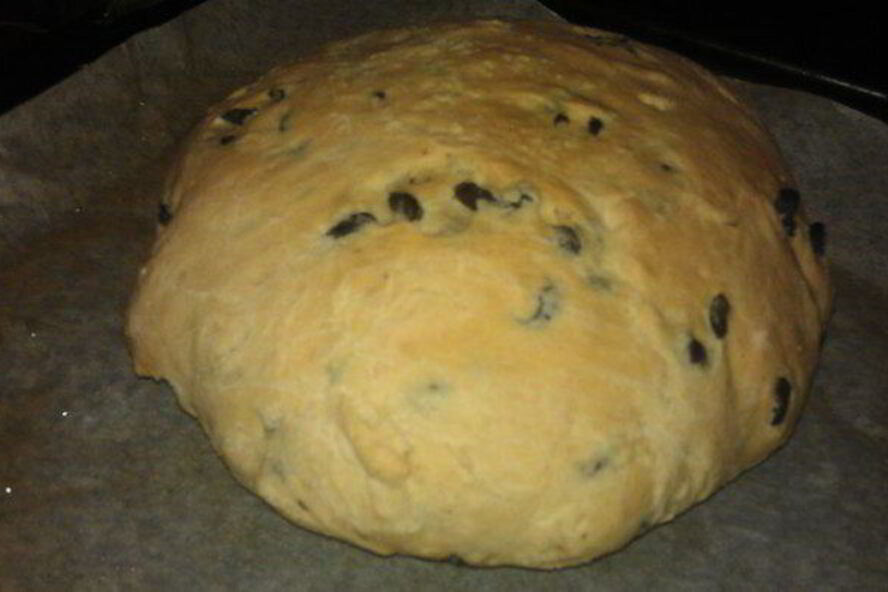 Рецепт домашнего хлеба с маслинами