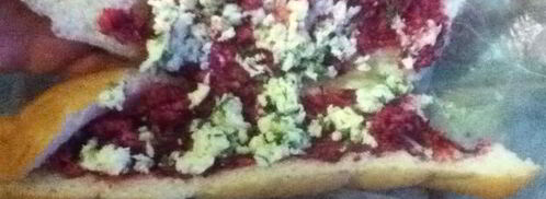 фаршированный багет — шуба в шубе. Шаг 10