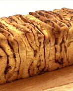 Хлеб Гармошка на пиве с сыром