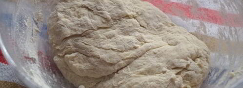 хлеб на кефире без дрожжей. Шаг 7