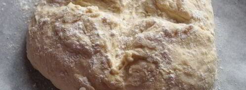 хлеб на кефире без дрожжей. Шаг 8