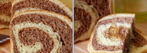 мраморный хлеб. Шаг 7