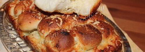 обезьяний хлеб с чесноком и сыром. Шаг 13