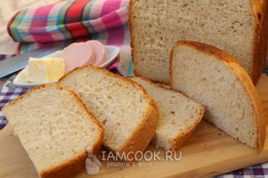 Рецепт овсяного хлеба на смальце в хлебопечке