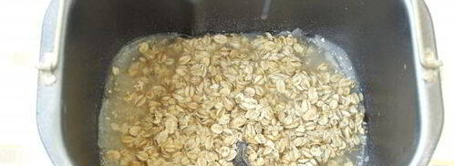 овсяный хлеб на смальце в хлебопечке. Шаг 4