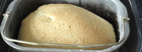 овсяный хлеб на смальце в хлебопечке. Шаг 7