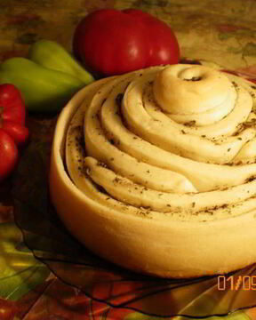 Пряно-чесночный хлеб