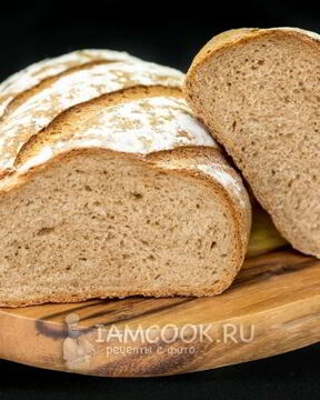 Пшенично-ржаной хлеб в духовке