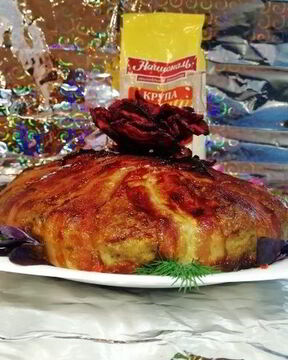 Сочный мясной хлеб