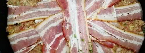 сочный мясной хлеб. Шаг 9