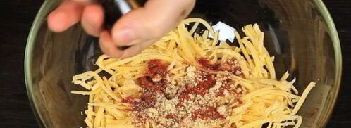 сырный хлеб на белом вине. Шаг 7