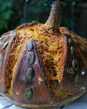 Тыквенный хлеб с гречишной мукой