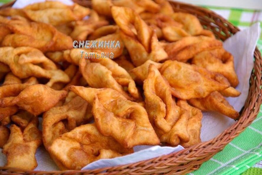 Рецепт хвороста картофельного