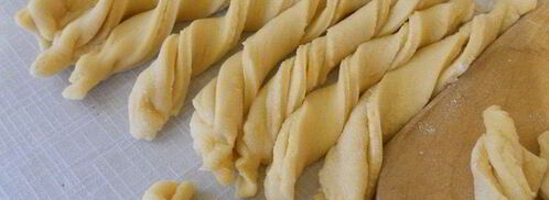 хворост на сливках. Шаг 4